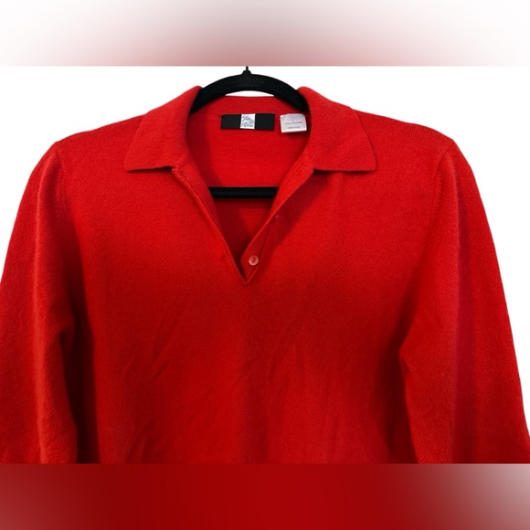 Saks Fifth Avenue Sweaters Red 100%Cashmere NO FOR SALE - Picture 6 of 9
